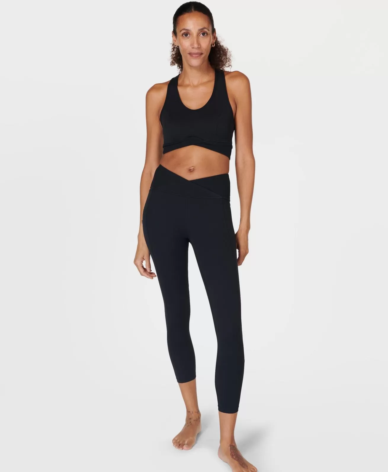 Sweaty Betty Super Soft Ultra-Lite Wrap Bra- Underwear | Light Support